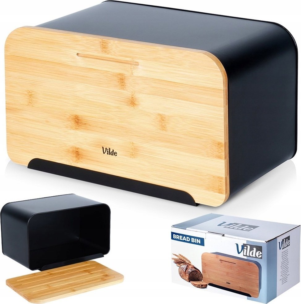 Chlebak Vilde bambusowo-stalowy (Ori_259613)