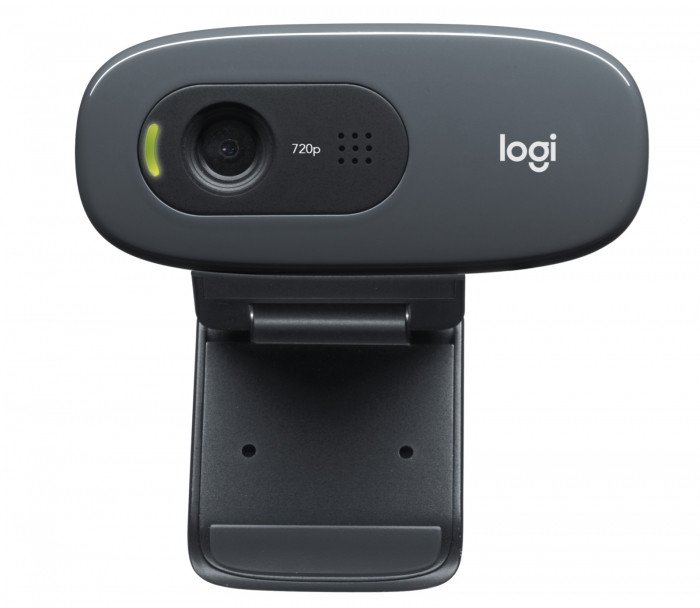 Kamera internetowa Logitech Logitech C270 internetinė kamera 1280 x 720 pikseliai USB 2.0 Juoda