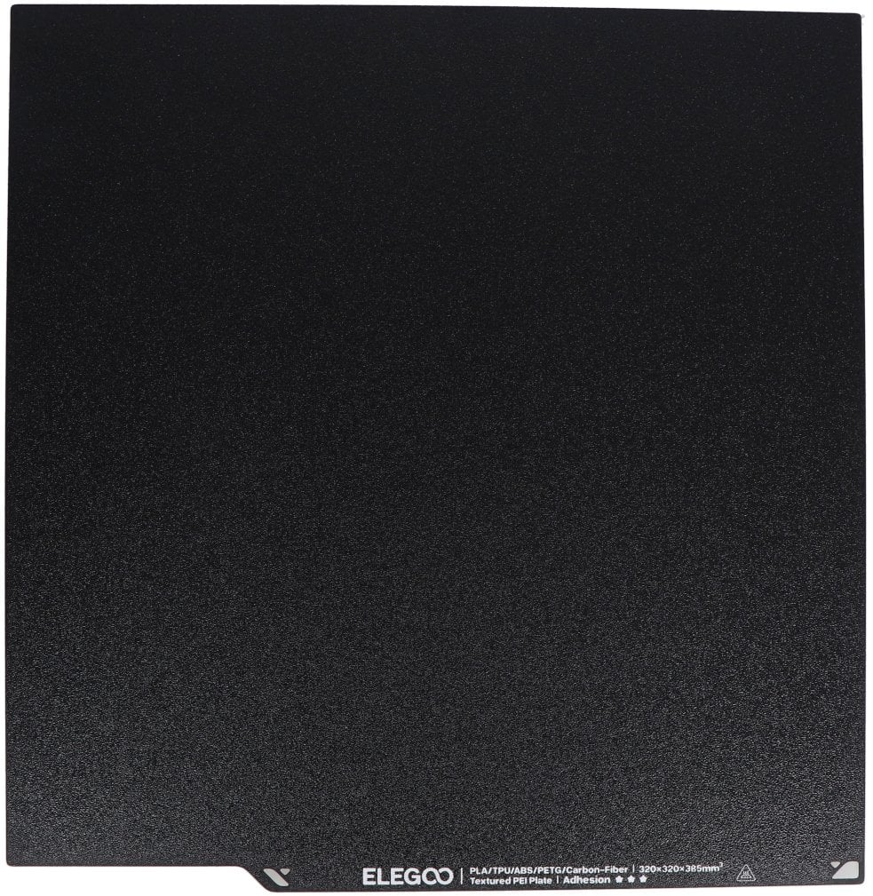 Nakładka PEI teksturowana na stół roboczy do drukarek 3D Elegoo Neptune 4 Plus - 320x320mm}