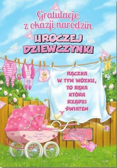 Trend Kartka okolicznościowa Narodziny MF41