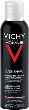 Vichy Homme Shaving Foam Anti-Irritation Pianka do golenia skóra wrażliwa 200ml