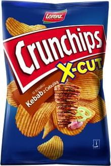 Lorenz Bahlsen Crunchips X-Cut Kebab 140g