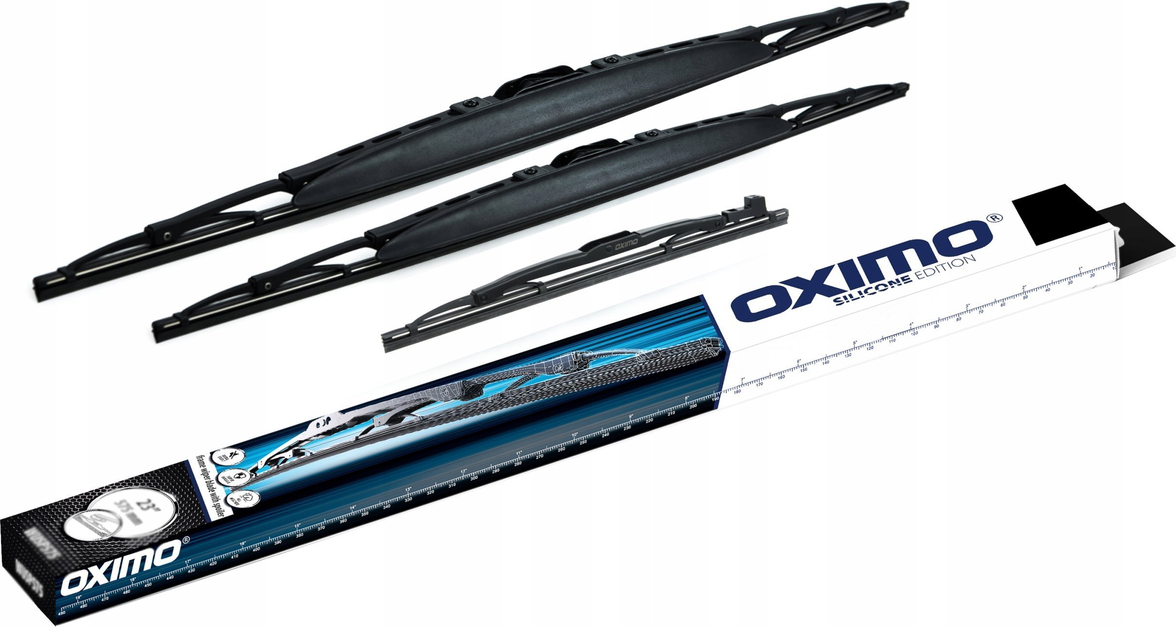 Oximo Wycieraczka szkieletowa ze spojlerem 575 mm