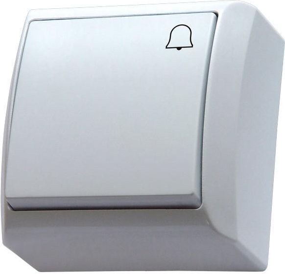 Ospel Łącznik dzwonek Bis pojedynczy biały (ŁN-6B/00)