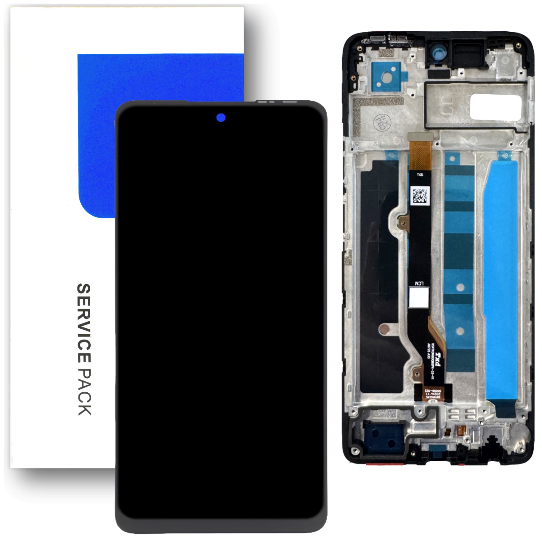 Wyświetlacz do Infinix Hot 40 Pro LCD X6836 Ramka Ekran Oryginał Mobilepart