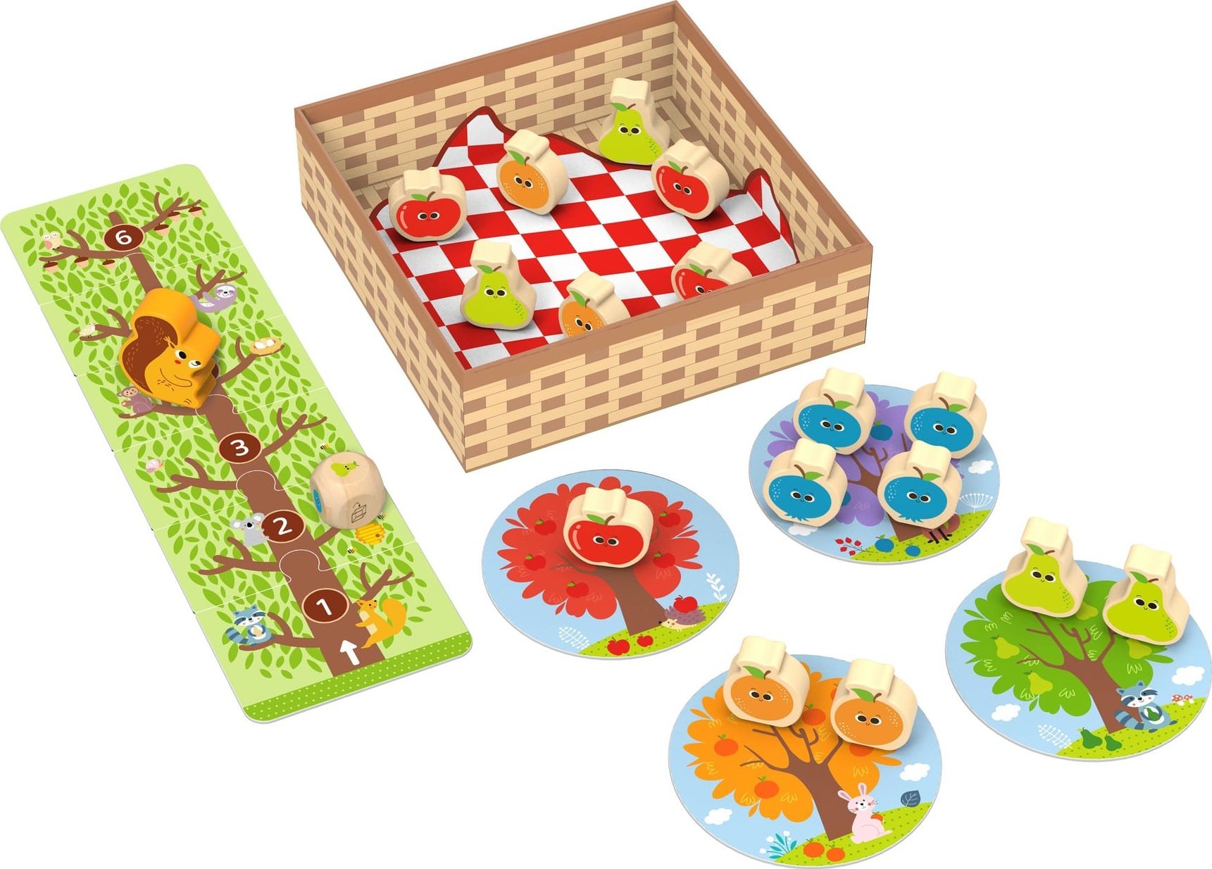 Woopie WOOPIE GREEN Wiewiórka w Sadzie Gra Planszowa Rodzinna FSC