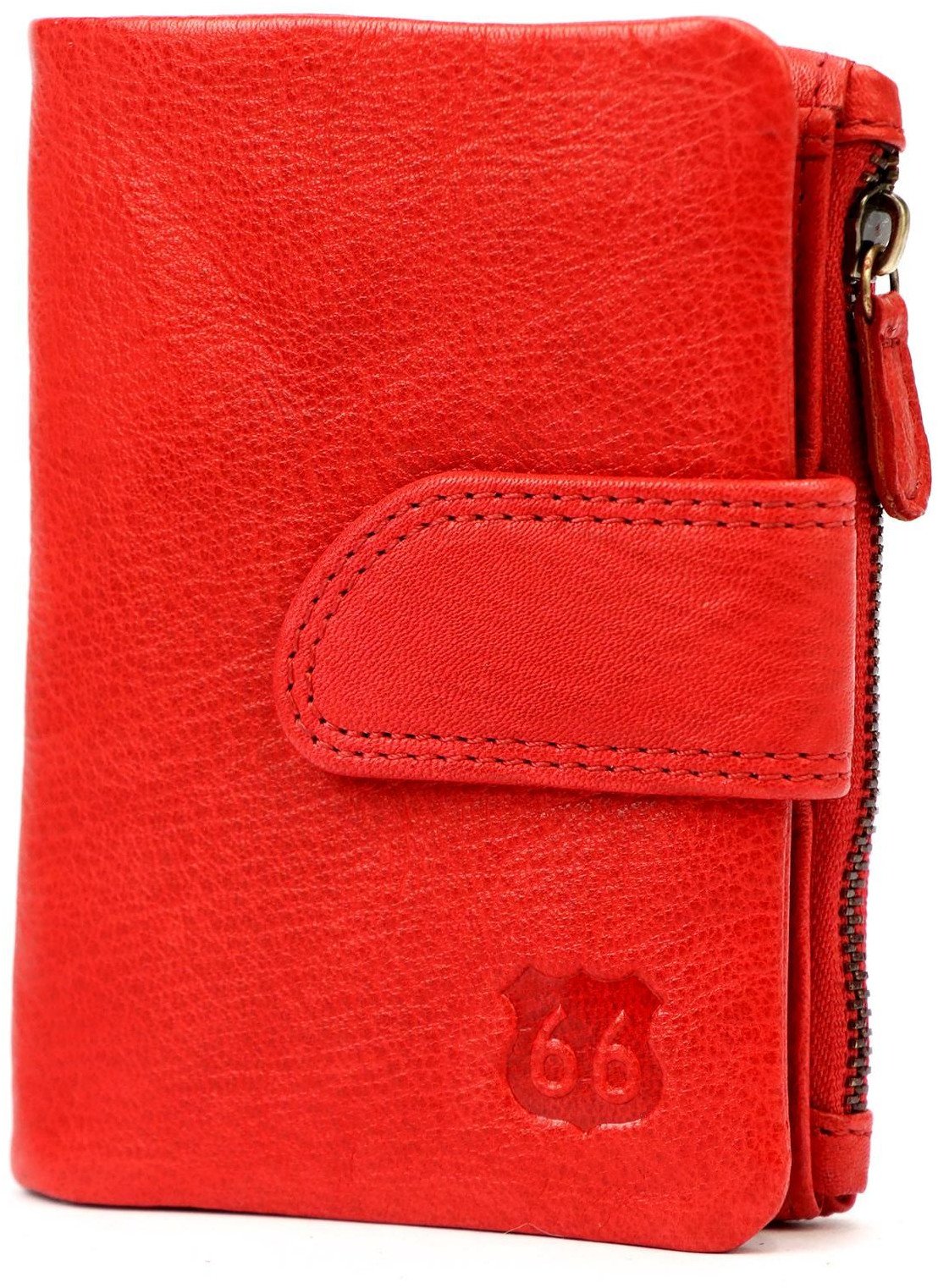 Portfel damski skórzany skóra naturalna Route 66