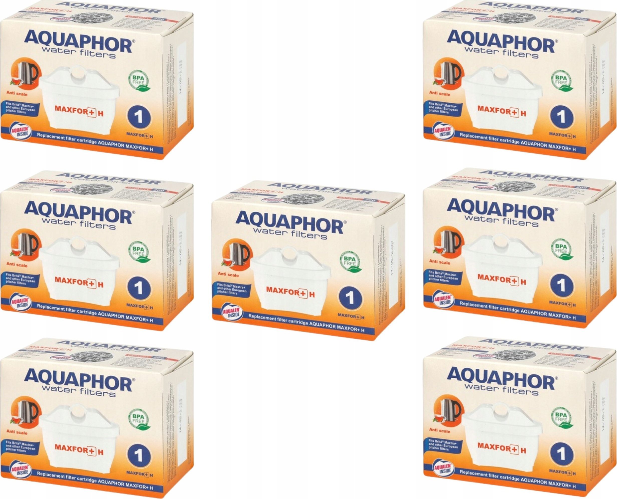 Wkład filtrujący Aquaphor Maxfor+ H 7 szt.