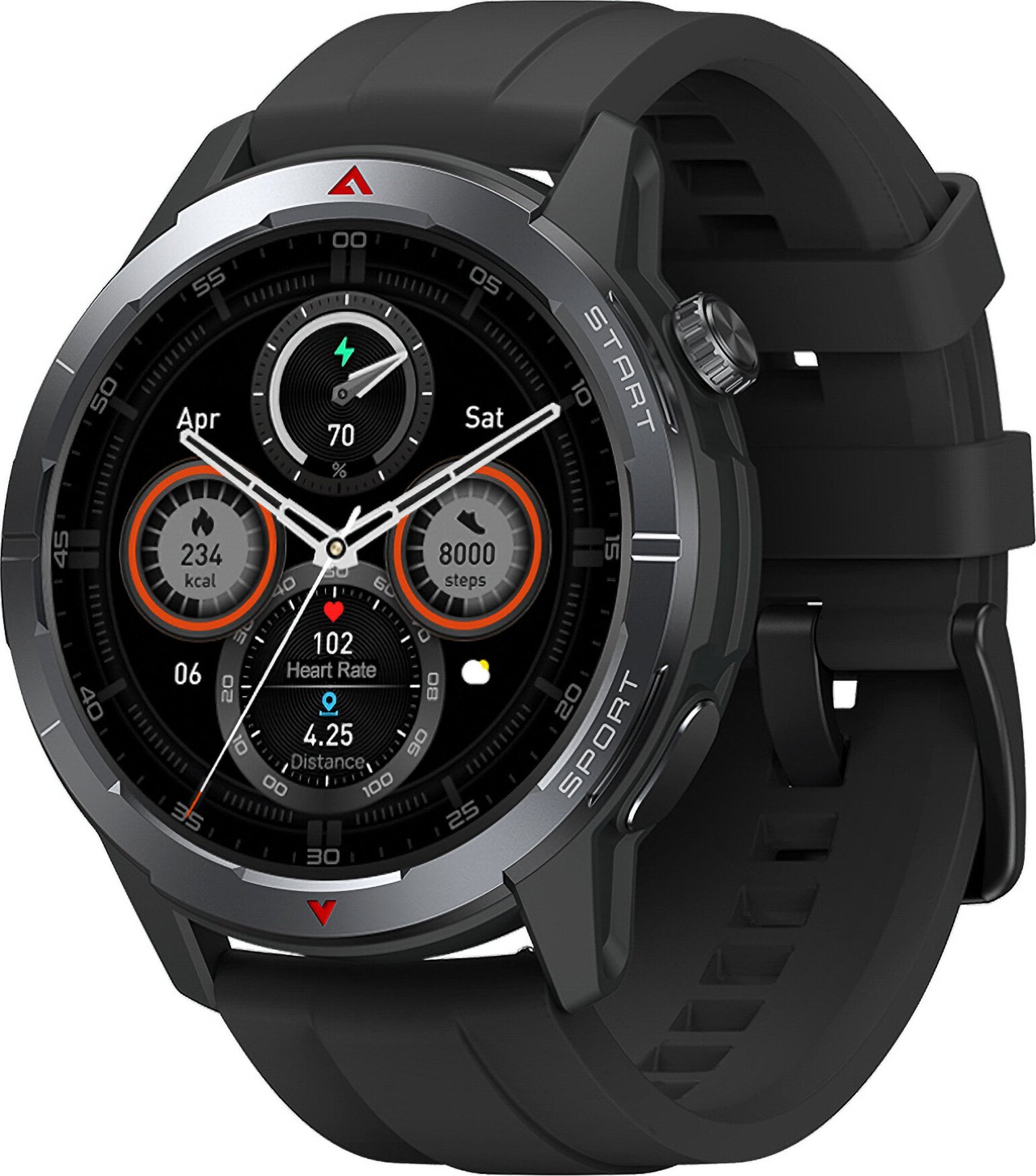 Smartwatch Zeblaze Smartwatch Zeblaze Stratos 3 Ultra - czarny
