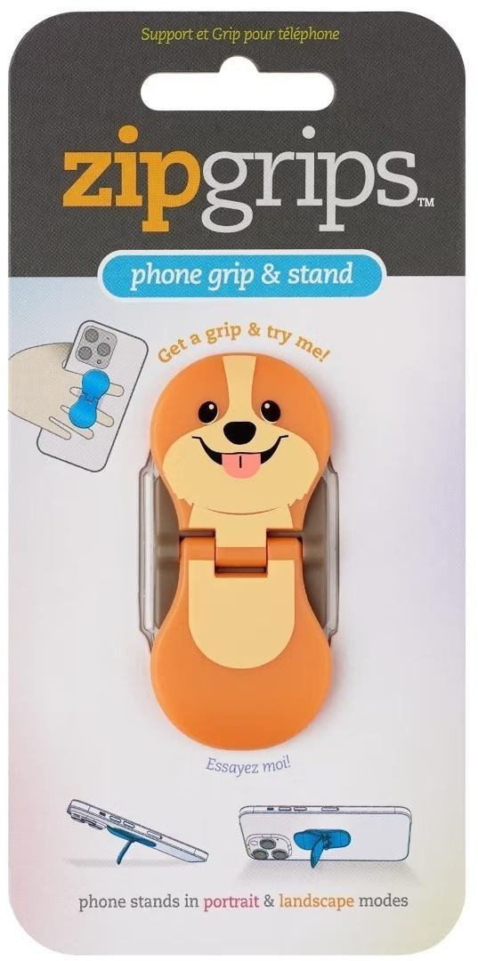 ZipGrip uchwyt na palce do telefonu Szczeniaczek