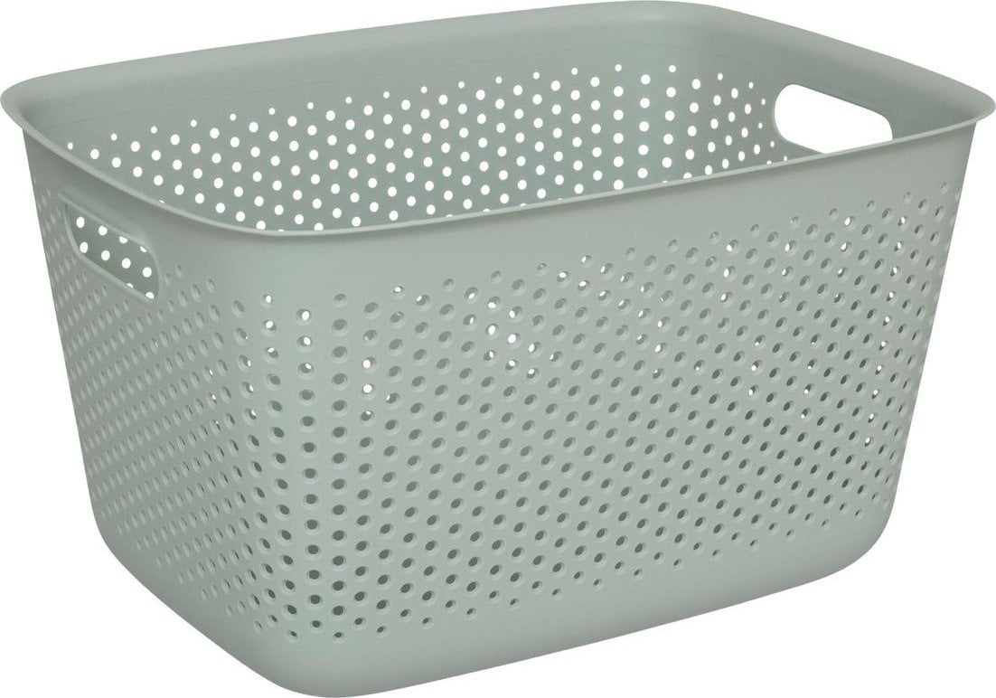 5five Pojemnik ażurowy SIENNE, plastik, z uchwytami, 17 l