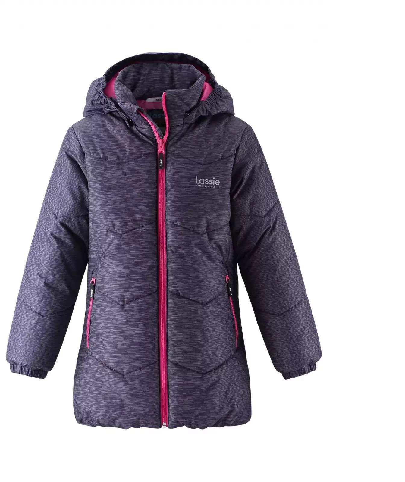 Lassie by Reima LASSIE Jacket Malisa Dark plum 721762-4951-98