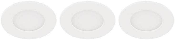 EGLO FUEVA 5 INDBYG. 3X2,7W DÆMPB. 300LM Ø86 IP44 HVID