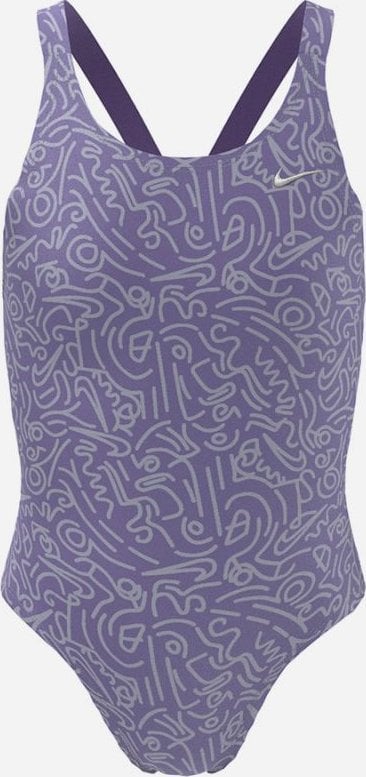 Nike Kostium kąpielowy NIKE Hydrastrong Multi Print NESSD045 582