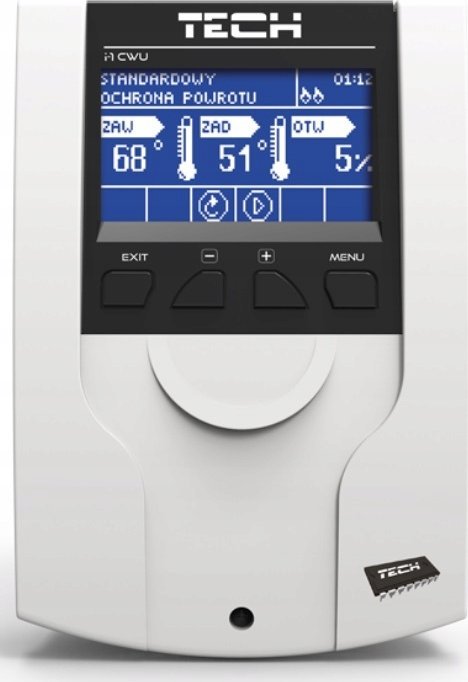 Tech Sterownik do instalacji (Obsługa 1 siłownika + obiegu CWU)