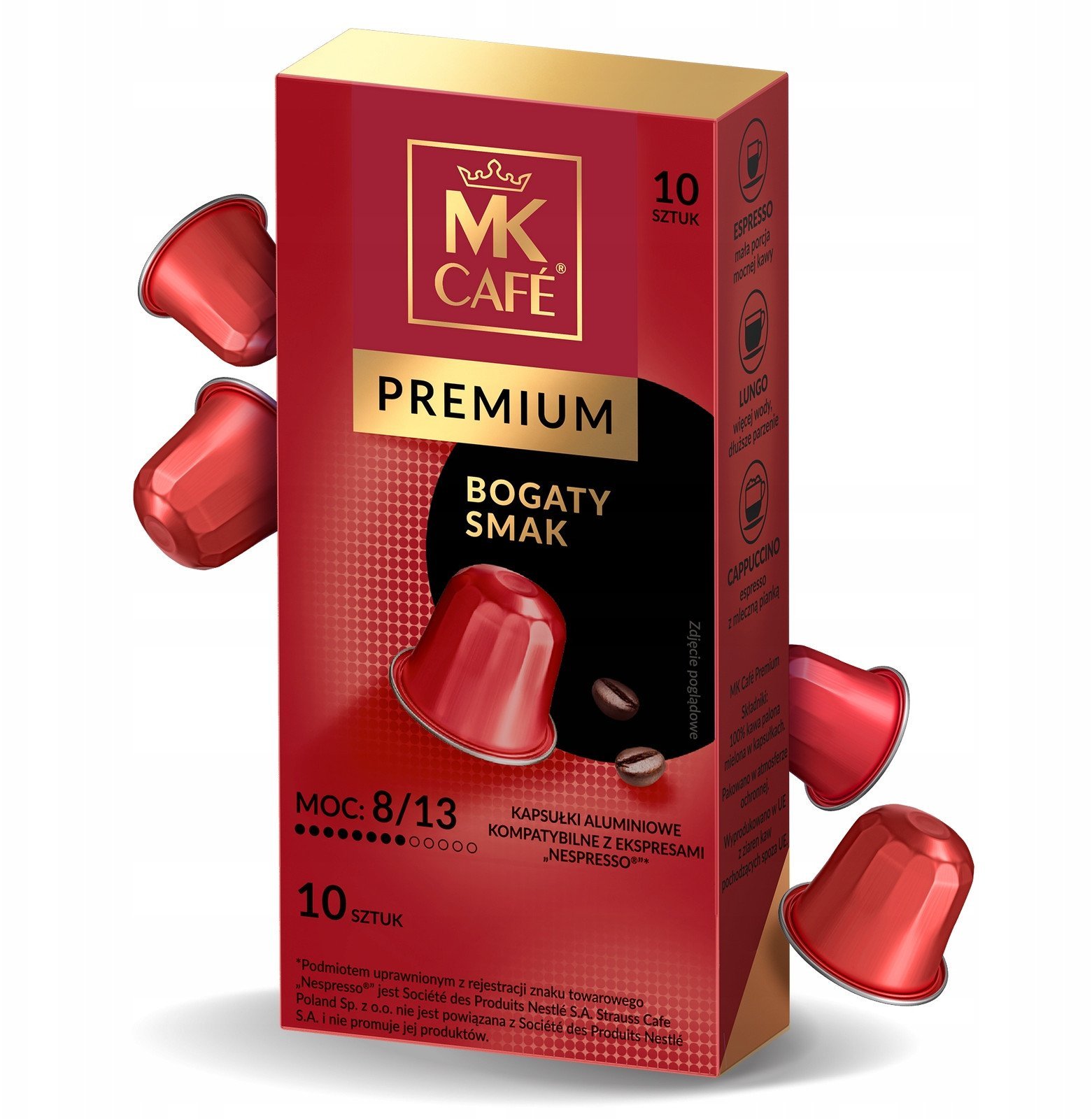 MK Cafe Kapsułki Premium do 10 szt.