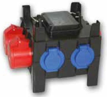 PCE Rozdzielnica przenośna NYSA 2x16A/5P, 3x2P+Z 8 modułów (9030149W)