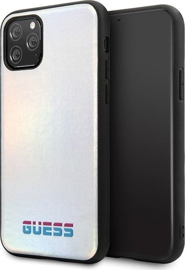 Guess GUHCN58BLD iPhone 11 Pro silver /silver hard case Iridescent