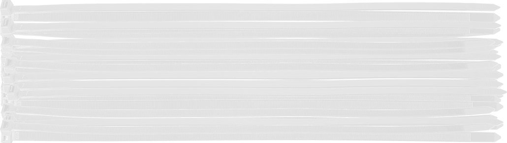 Neo Opaski zaciskowe EXTREME 7.6 × 300 mm, białe, 50 szt.