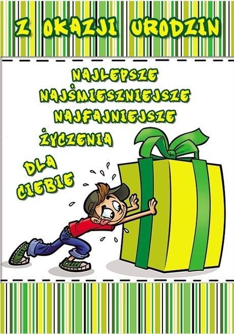 Stamp Karnet Young B6 + koperta wzór nr 014 Urodziny