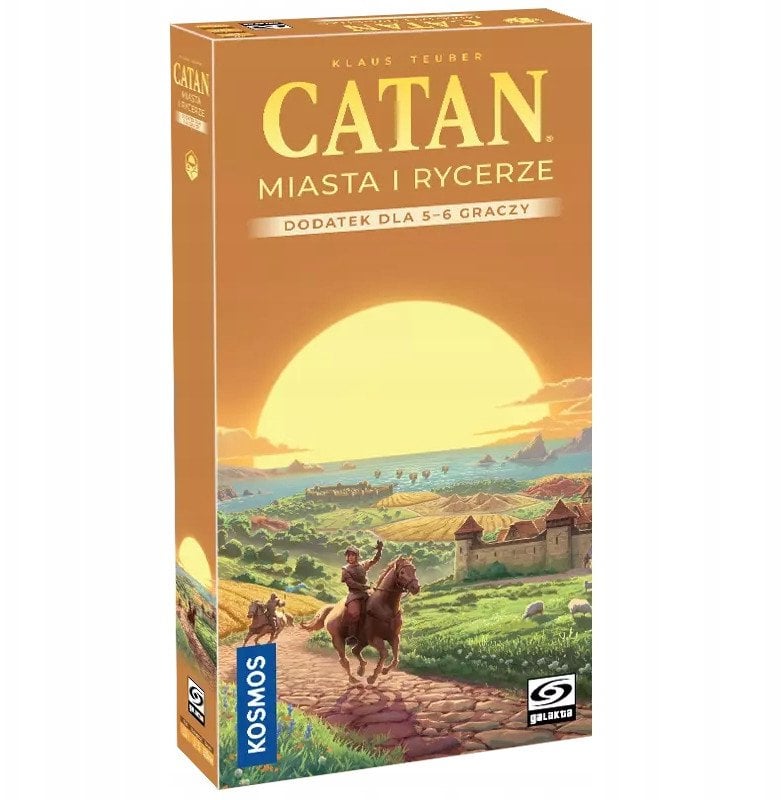 Galakta Dodatek do gry Catan: Miasta i Rycerze - Dodatek dla 5-6 graczy (edycja 2025)