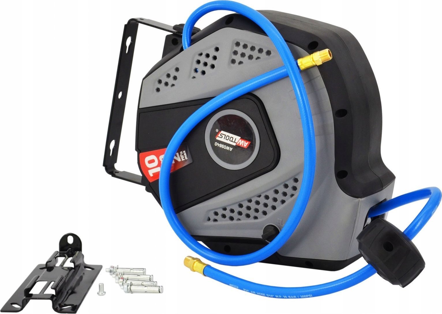 AWTools AWTOOLS PRZEWÓD / WĄŻ PNEUMATYCZNY NA ZWIJAKU PLASTIKOWYM 8x12mm x 20m