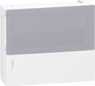 Schneider Electric Rozdzielnica modułowa 1 x 12 natynkowa IP40 drzwi przezroczyste Mini Pragma (MIP12112T)