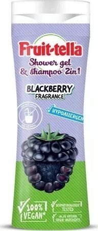 FRUITTELLA_Żel pod prysznic i szampon 2w1 Jeżyna 300ml