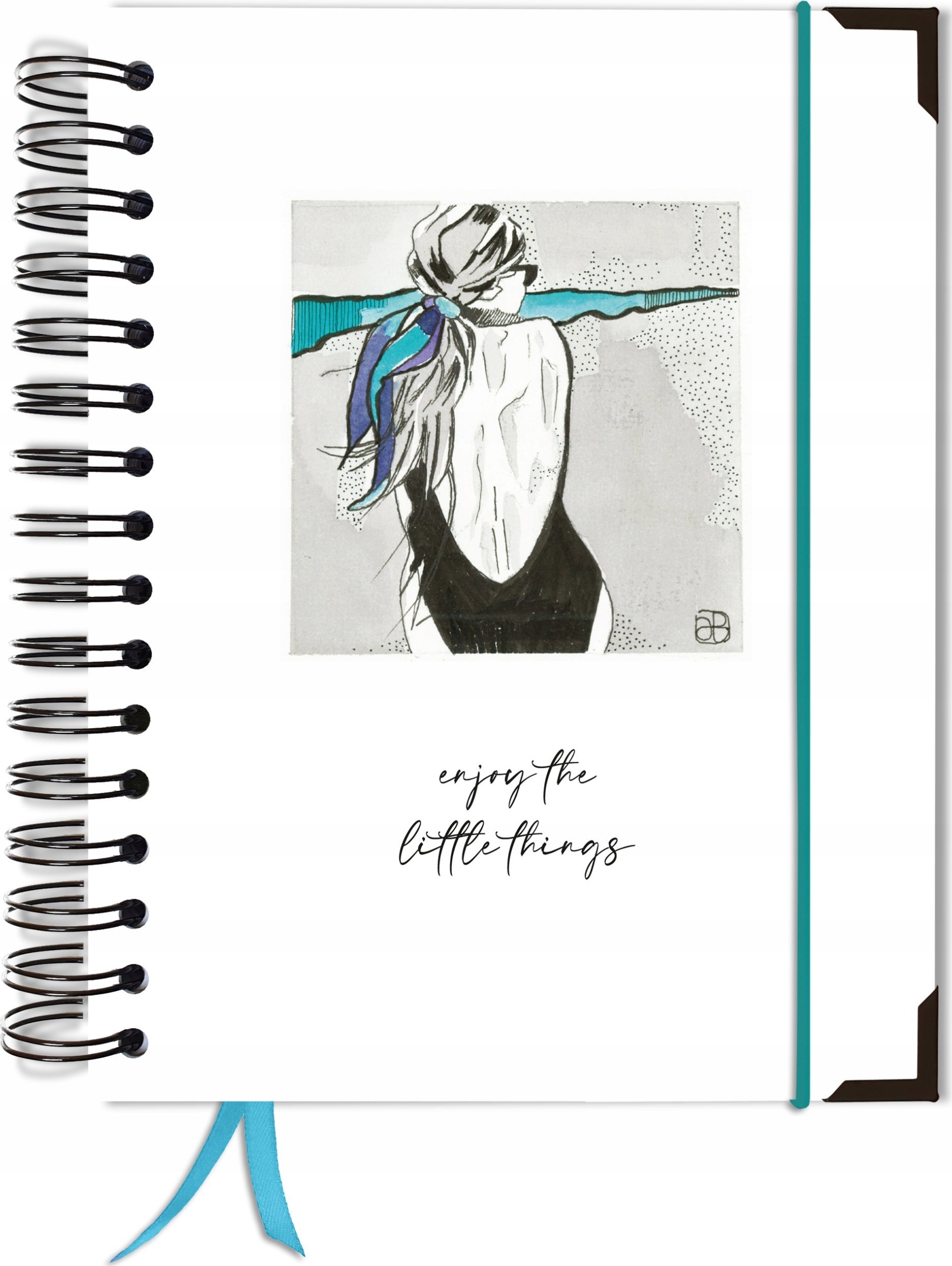 TadaPlanner Bullet journal 180 stron notatnik zeszyt w kropki A5+ notes