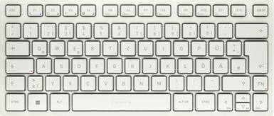 Klawiatura Cherry CHERRY Keyboard KW 7100 MINI [DE] white/milk BT