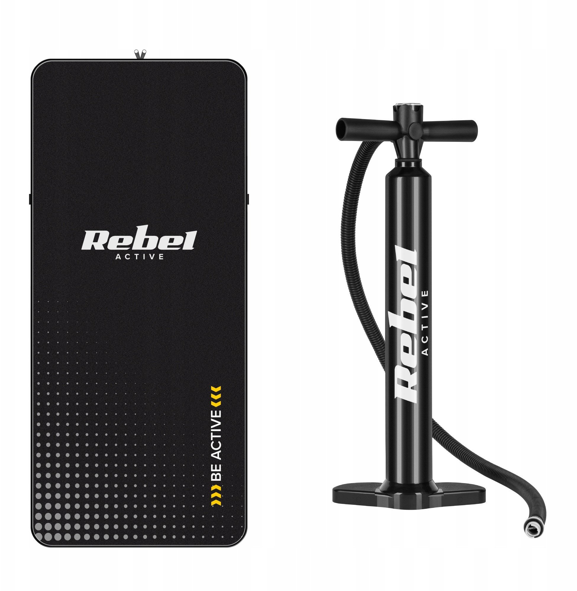 Rebel Deska do pływania SUP ACTIVE RBA4501 - pomarańczowa