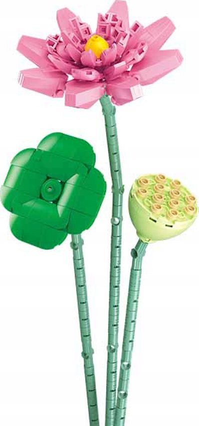 Gazelo SLUBAN klocki Kwiaty 258el G192927 66866