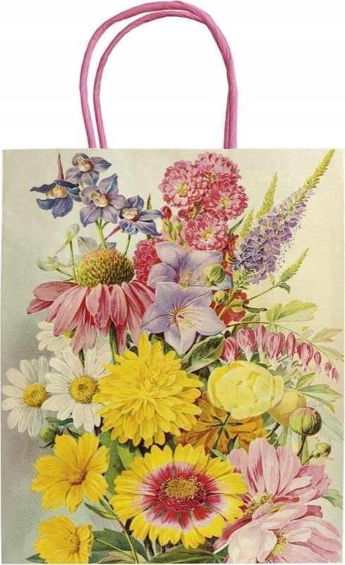 Skona Ting Torebka ozdobna A5 STBAG139 Letnie kwiaty