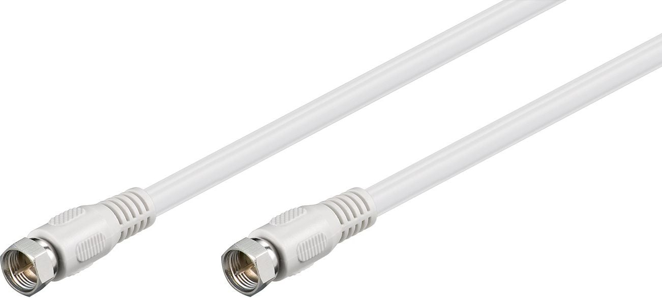 Kabel Goobay Antenowy 1.5m biały (50737)