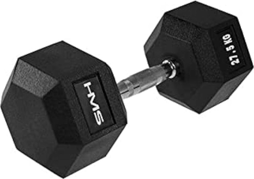 HMS ‎‎Hantel Hex Pro gumowany 1 x 27.5 kg