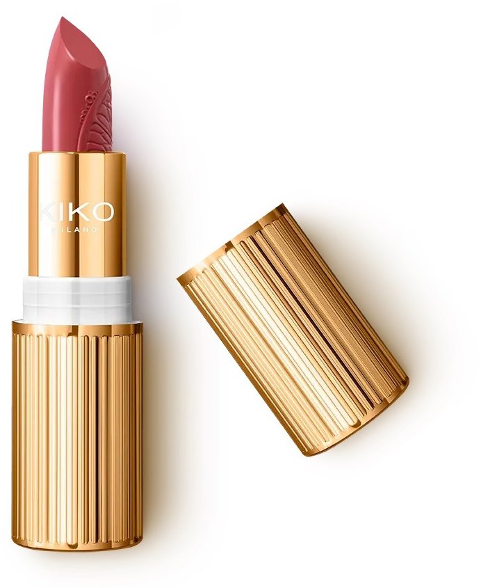 KIKO Milano Juicy Fizz Gleam & Care Lipstick kremowa odżywcza pomadka z filtrem SPF30 06 Iced Cherry 3.5g