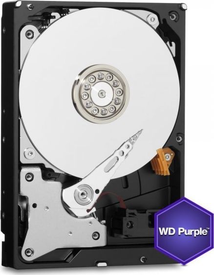 WD Dysk Twardy HDD WD Purple 1TB SATA 3.0 64 MB 5400 rpm 3,5" WD10PURZ