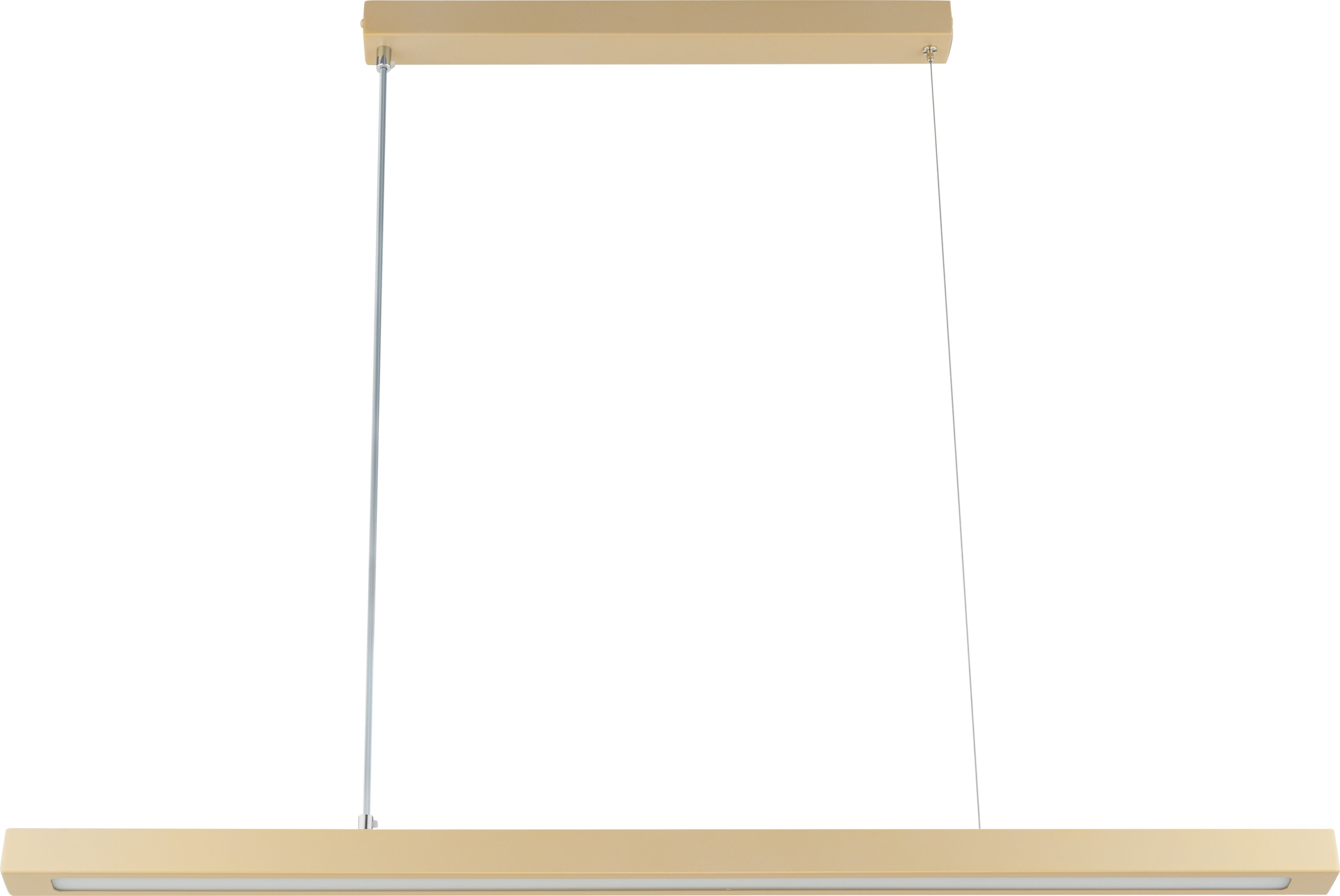 Lampa wisząca Sigma Nowoczesna lampa wisząca LED złota Sigma FUTURA STEEL LUX 33350