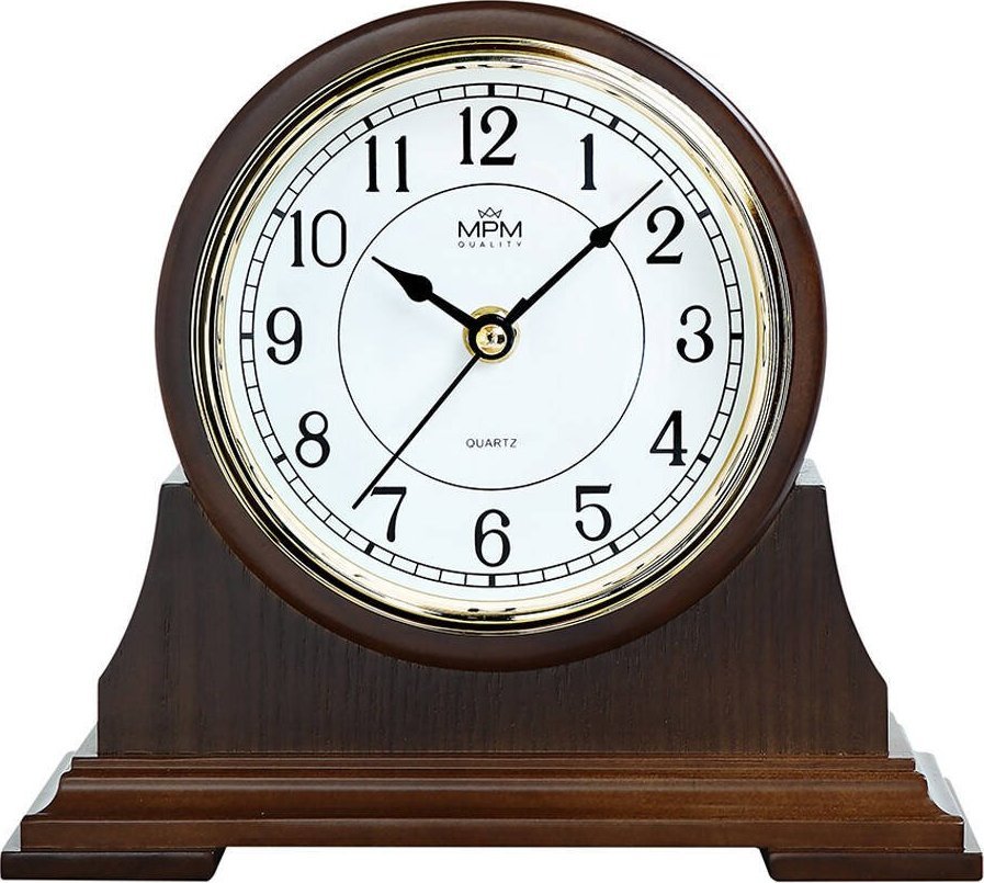 MPM Zegar kominkowy MPM E03.3887.54AI 23 x 21 cm