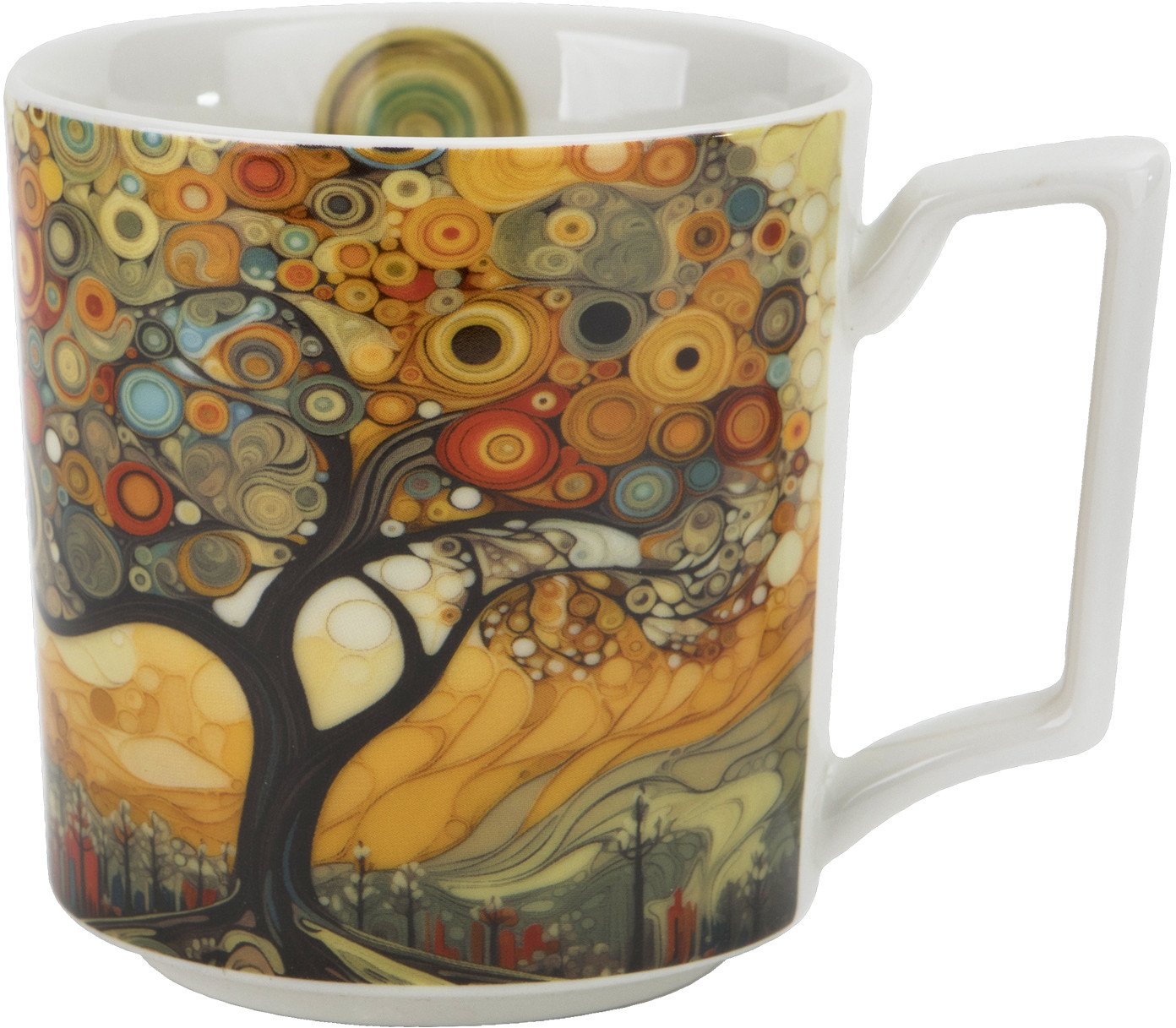 Kubek porcelanowy 450 ml Modern Tree