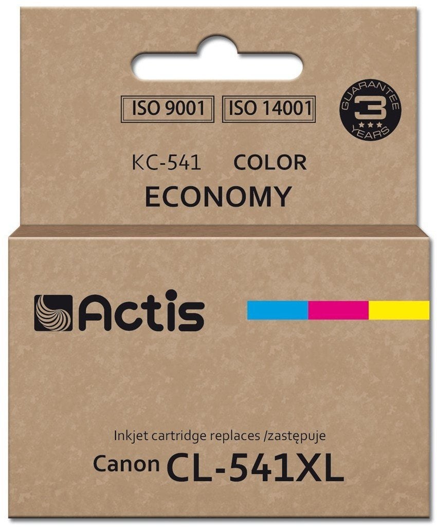 Actis KC-541 Tusz (zamiennik Canon CL-541XL; Supreme; 18 ml; błękitny, żółty, magenta.