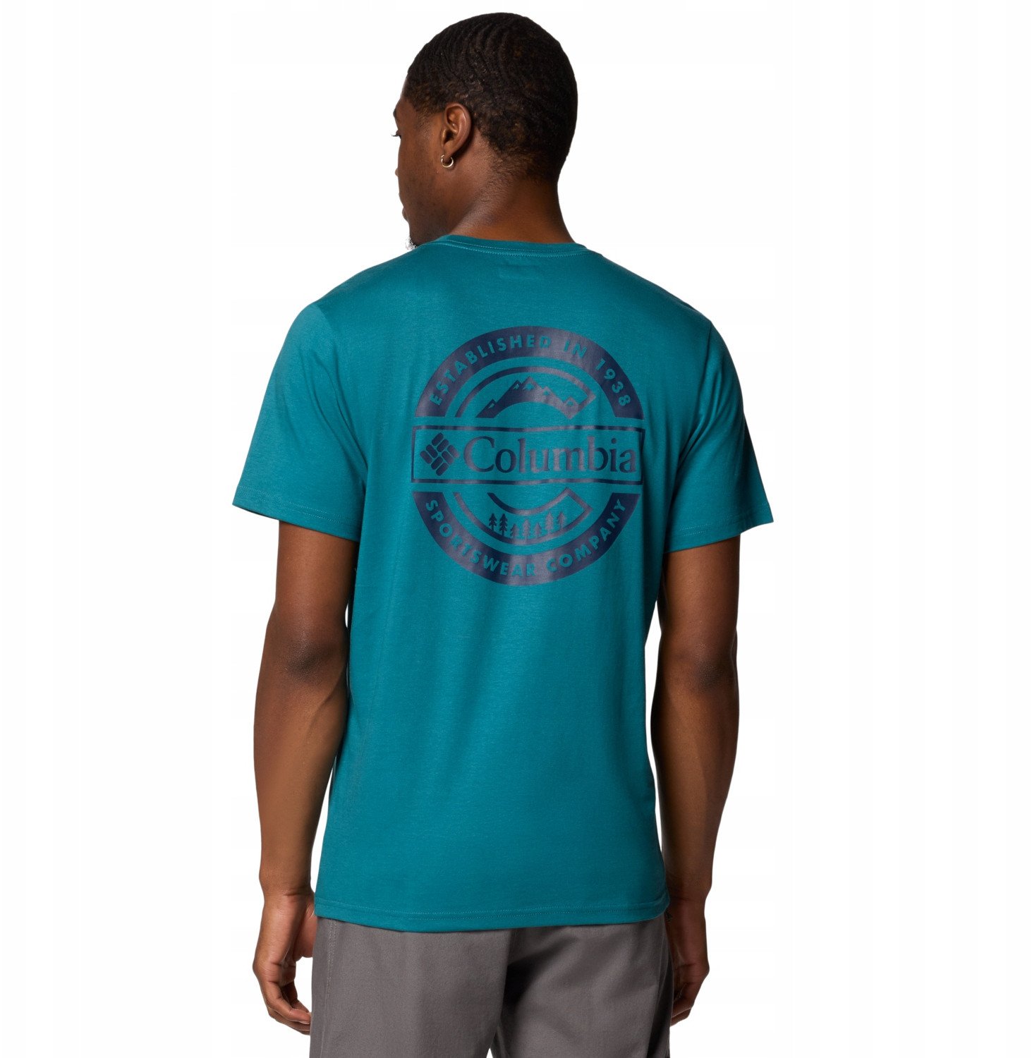 Columbia Rapid Ridge Back Graphic Tee II 1934824364 Zielone XL