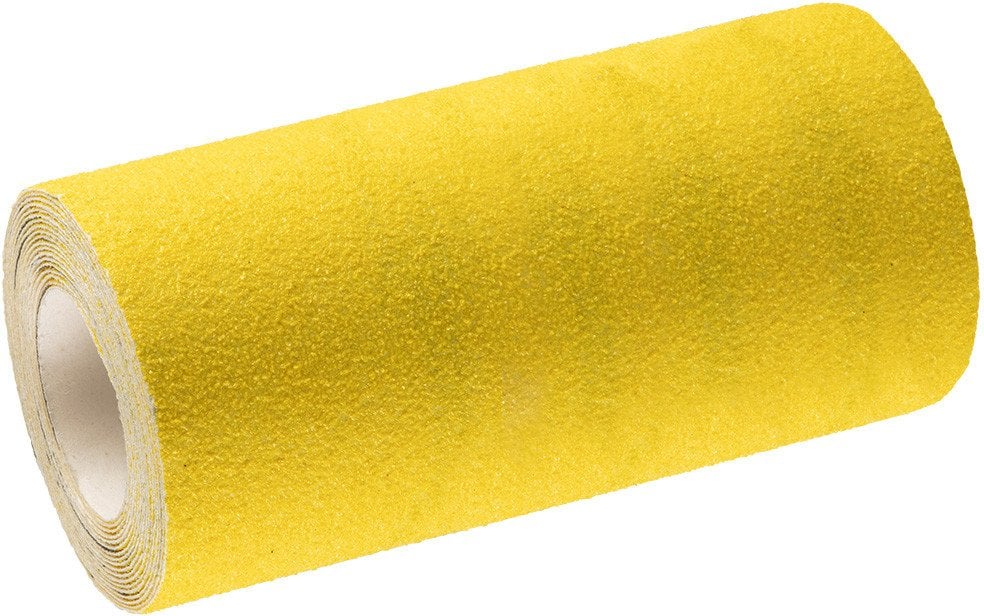 Papier ścierny żółty w rolce 2,5 m x 115 mm, P40