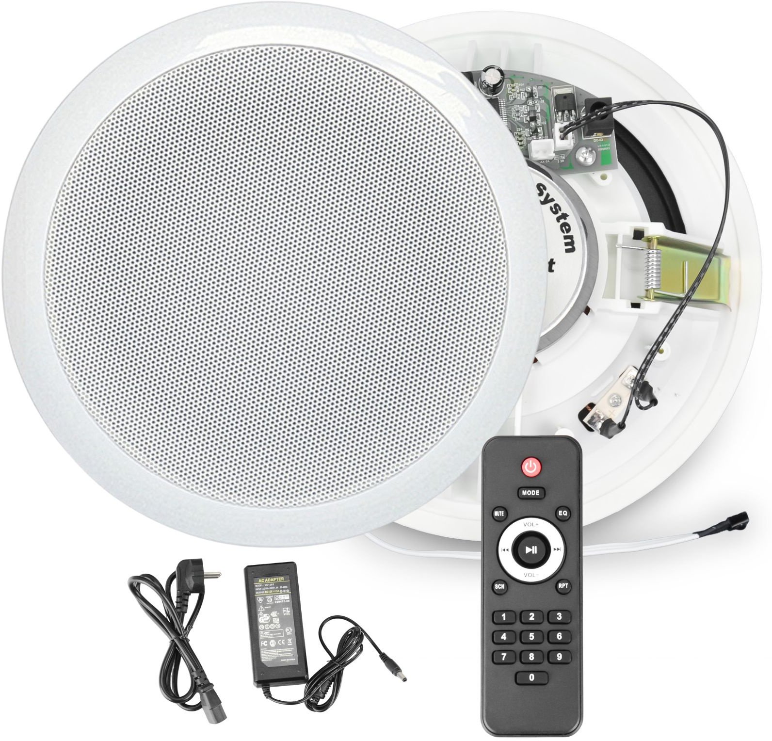 AudioPort Głośnik sufitowy aktywny 6'' 20W 8Ohm BT ZS104A one size