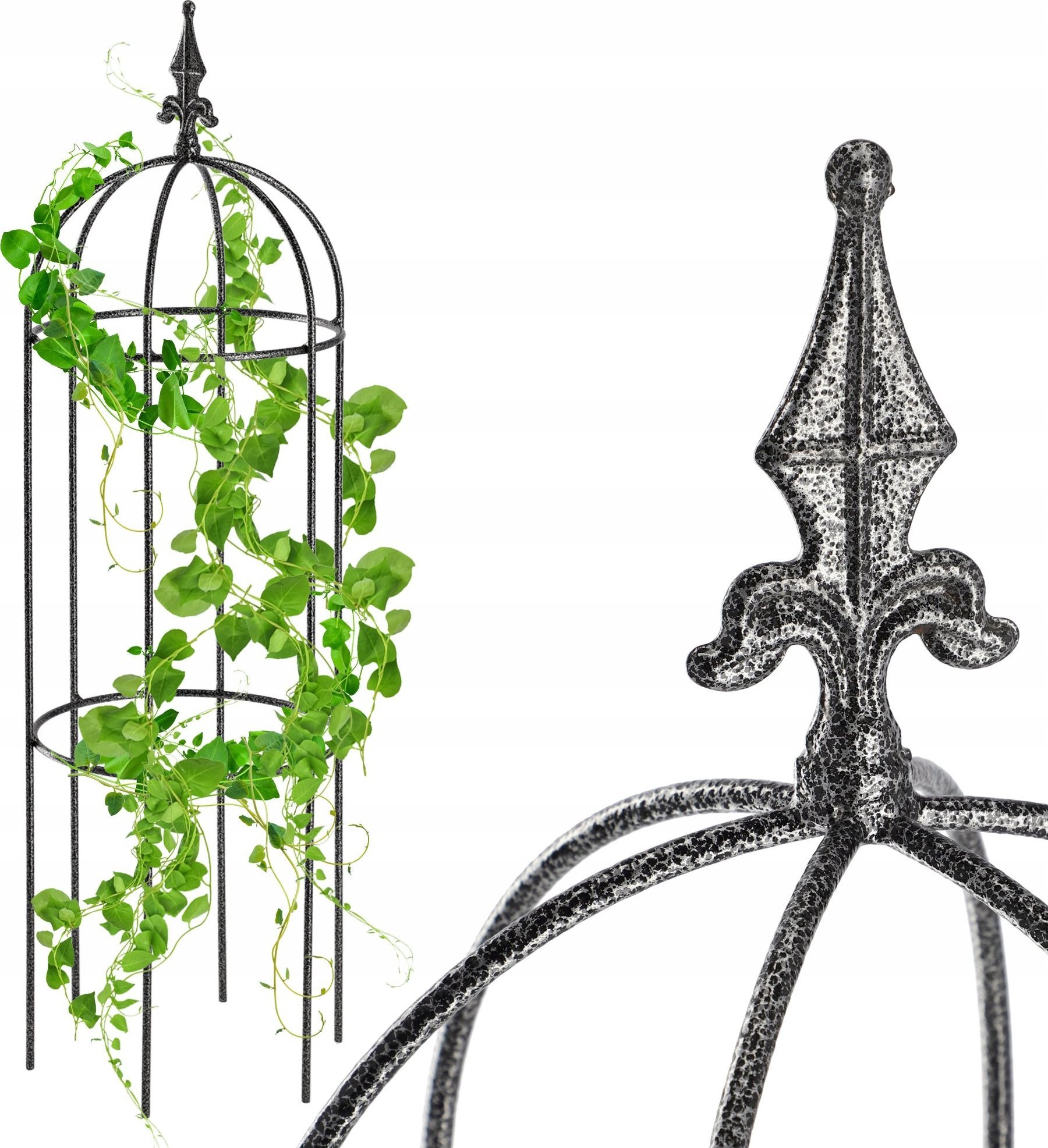 Kadax Pergola Na Kwiaty Podpora Ogrodowa Obelisk 100cm