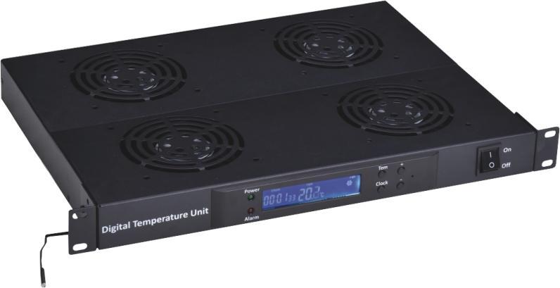 Alantec Panel wentylacyjny 19" 1U (SA-F-1U-4-T2-C)