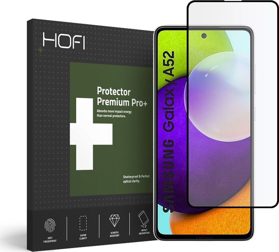 Hofi Glass Szkło Hartowane Hofi Glass Pro+ do Samsung Galaxy A52 LTE/5G Black