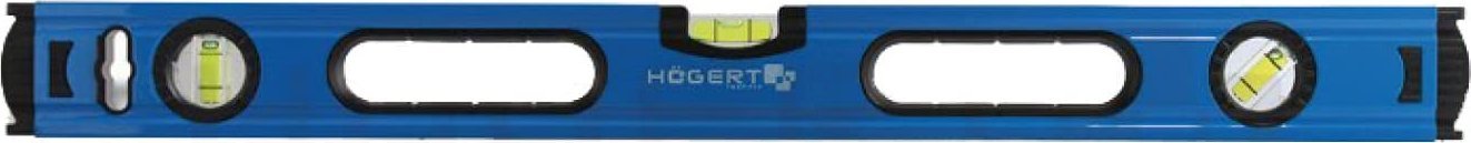 Högert Technik Poziomnica 60 cm, 3 libelki, 0.5mm/1m, profil 1.0 mm HT4M006