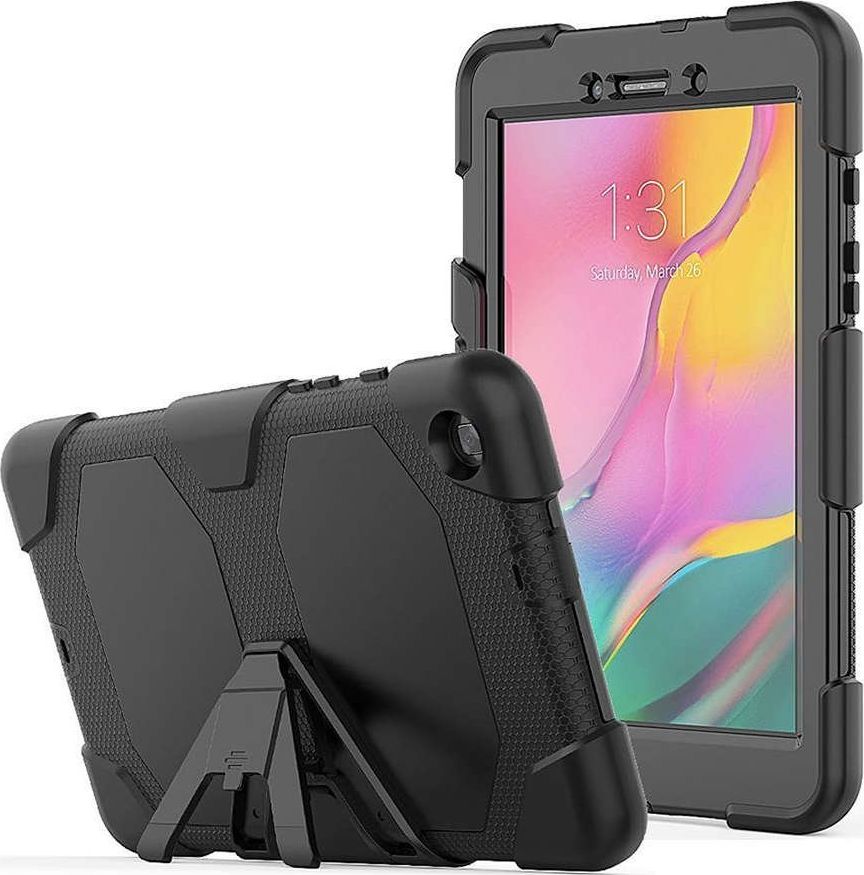 Etui na tablet Alogy Etui Military Duty Case Alogy do Galaxy Tab A 8.0 2019 T290/T295 Czarne