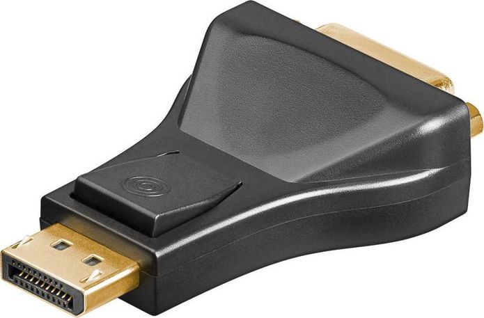 Adapter AV MicroConnect DisplayPort - DVI-D czarny (DPDVI)
